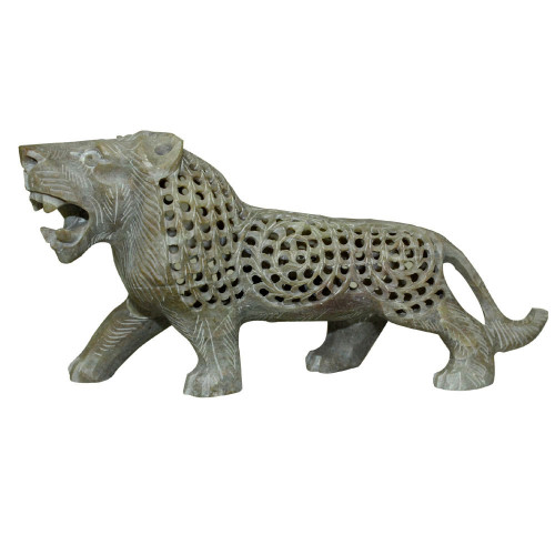Antique Design Natural Stone Lion Filigree Work