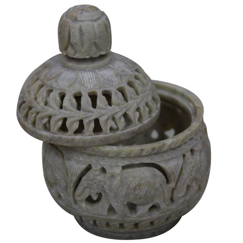 Soap Stone Tealight Candle Holder For Home Decor