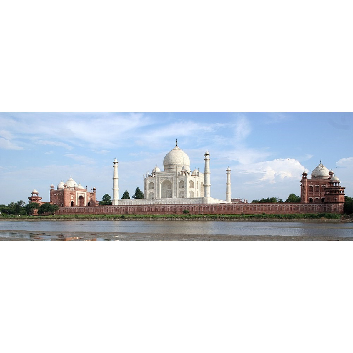 Taj Mahal and its marble inlay art