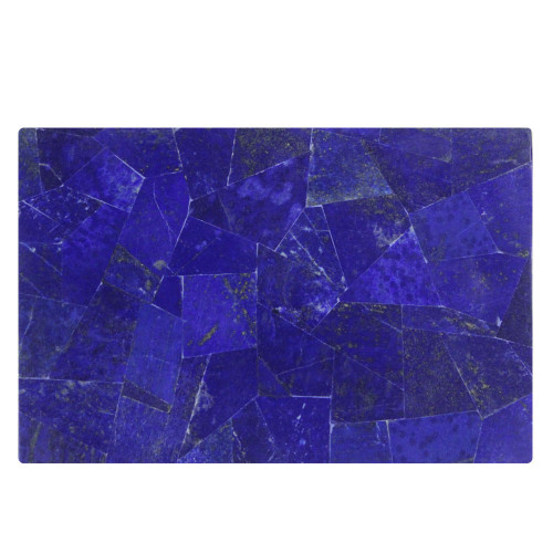 Handmade Marble Inlay Rectangular Box Inlaid Lapis Lazuli
