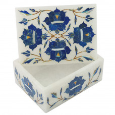 Indian Marble Stone Jewelry Box