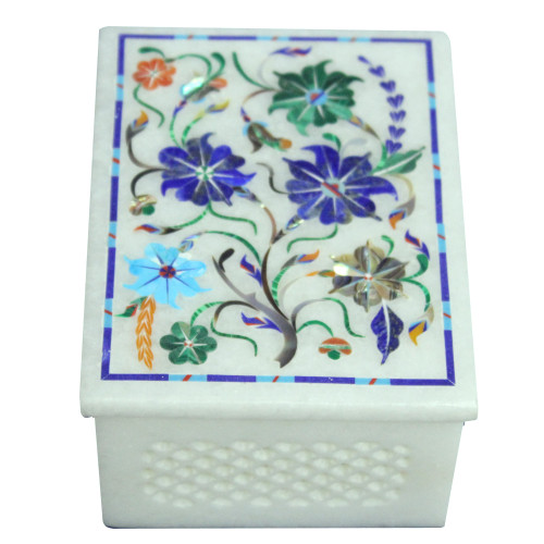 Rectangle Jewelry Trinket Box For Girl Wardrobes 