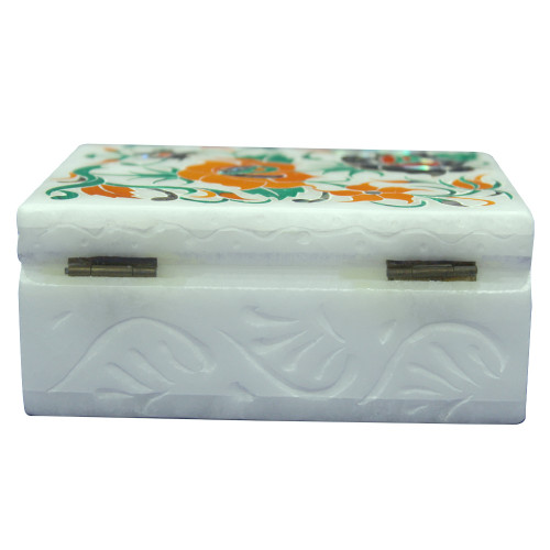 Christmas Gifts Marble Inlay Jewelry Box