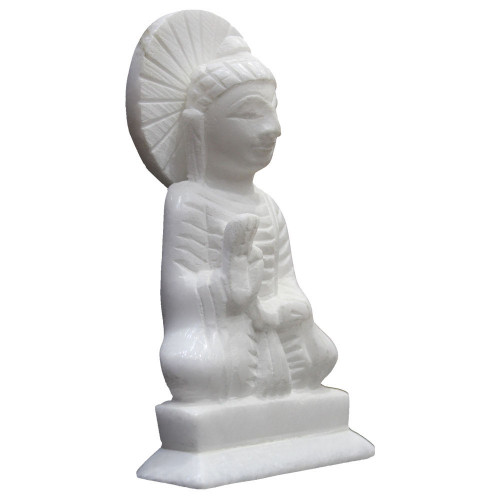 5" x 3.5" Inch Meditating Carving Buddha Figurine