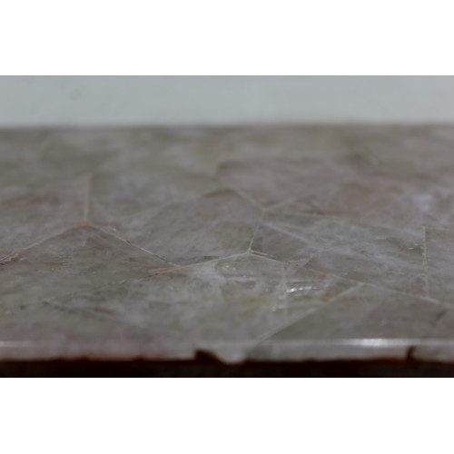 Luxury White Marble Cheese Board Inlaid Rose Quartz