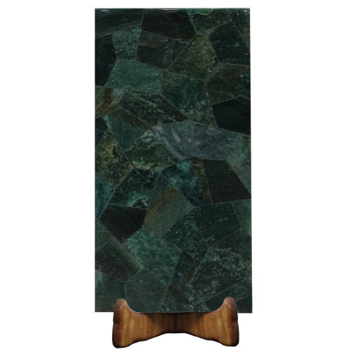 Marble Cheese Chopping Board Inlaid Jade For Kitchen