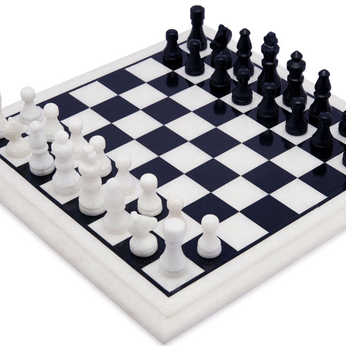 Luxury Chess Set | Marble Board Game | Chess Board and Pieces
