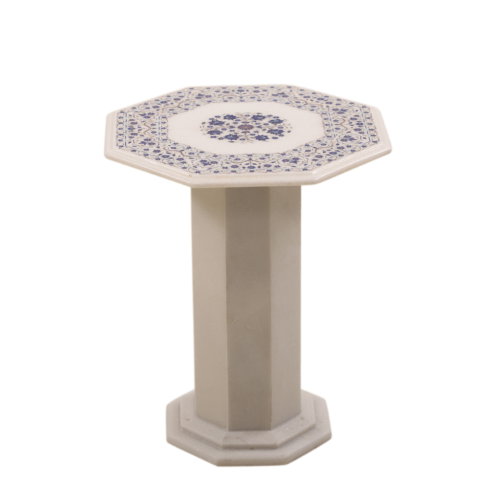 Details about   Marble Side Table Inlay Art Corner Table Top with Unique Design for Home Decor 