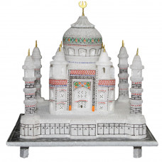 6" Inch Showpiece Taj Mahal Statue Indo Islamic Architecture