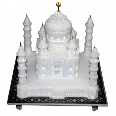 Handmade Taj Mahal Miniature Art of Mughal Empire