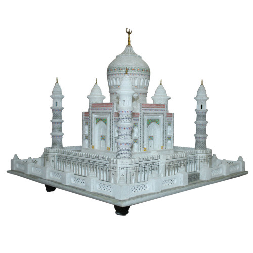 Hand Crafted Taj Mahal Replica of Showpiece Memorable Gift Item