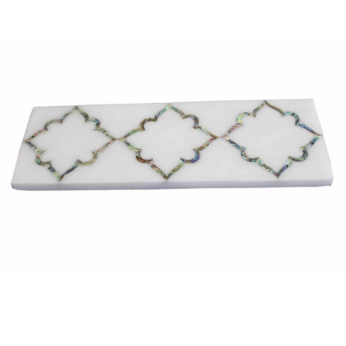 Home Decorative White Marble Kitchen Floor Tiles