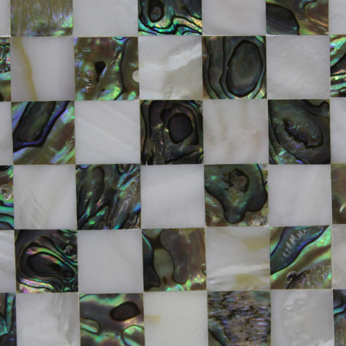 Marble Inlay Wall Tile Pietra Dura Paua Shell Octagonal