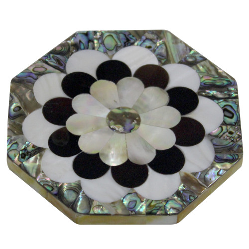 Marble Inlay Wall Tile Mughal Era Art Work For Home Decoration