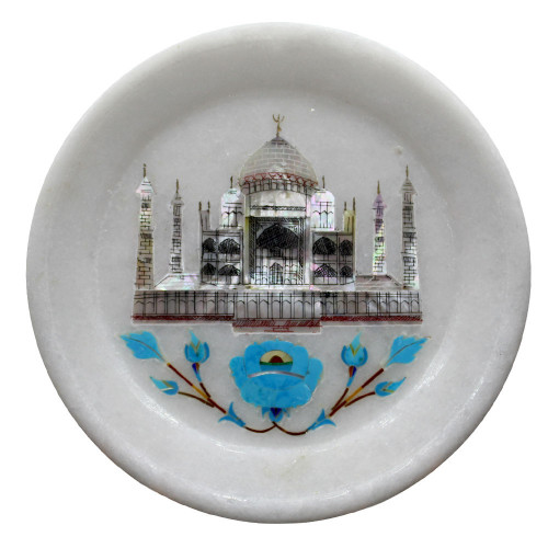 Marble Inlay Decorative Wall Plate