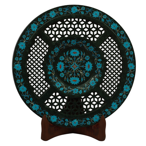 Filigree Wall Plate Best Carved Design and Stone Work